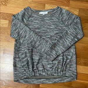 LOFT Multi Color Flecked Blouse PXS